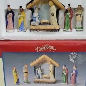 Vintage Lemax Mini Nativity 5